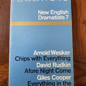 NEW ENGLISH DRAMATISTS 7