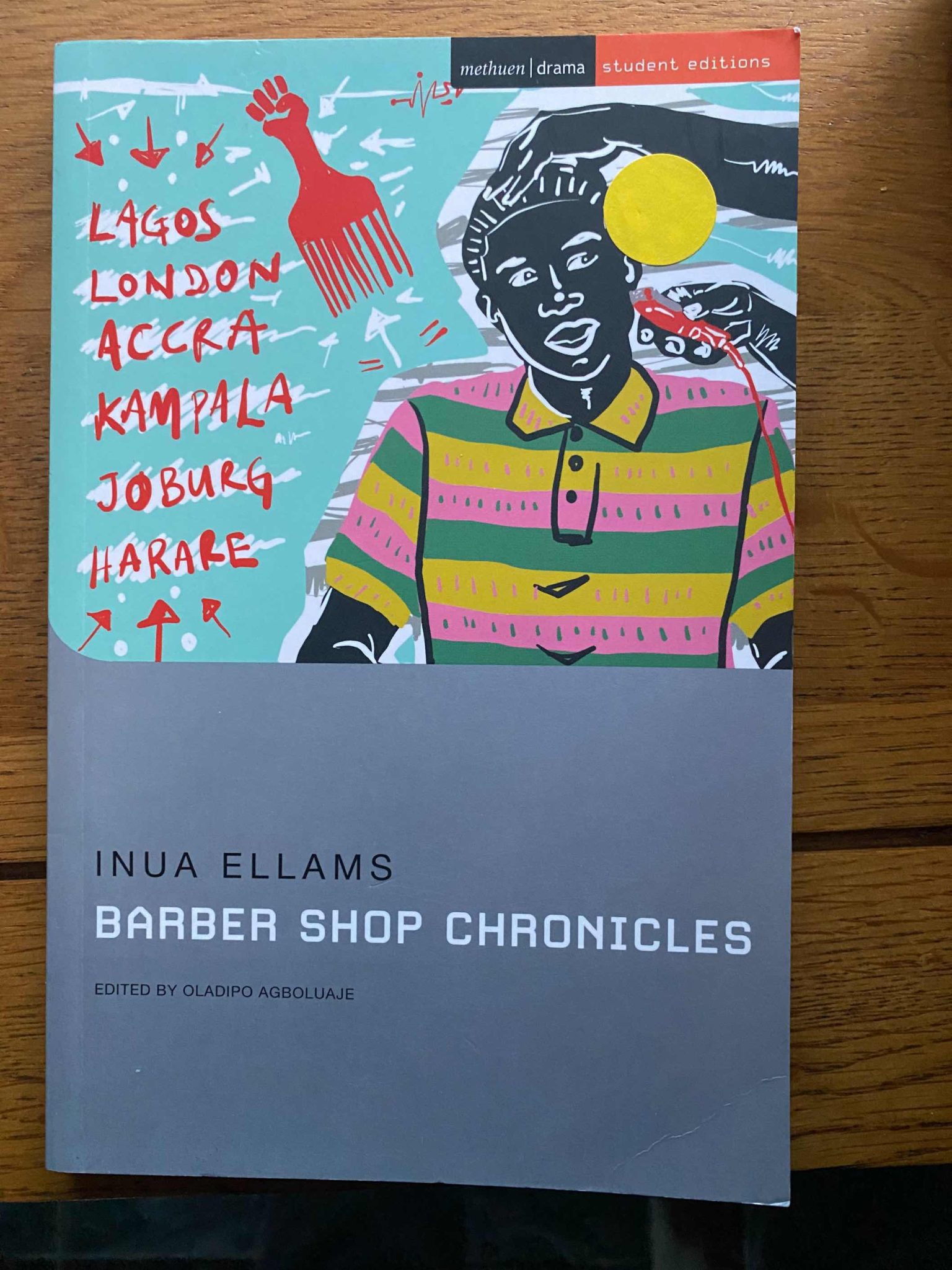 BARBER SHOP CHRONICLES by Inua Ellam