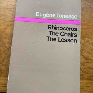 RHINOCEROS AND OTHER PLAYS by Eugene Ionesco