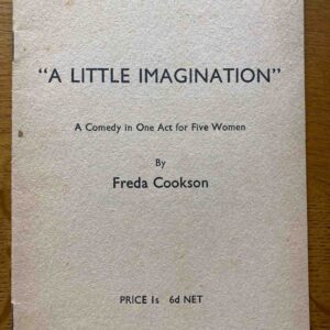 LITTLE IMAGINATION, A by Freda Cookson
