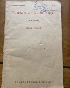 FRIENDS AND NEIGHBOURS by Austin Steele
