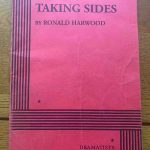 TAKING SIDES by Ronald Harwood