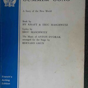 SUMMER SONG by HY Kraft, Eric Maschwitz, Anton Dvorak - LIBRETTO