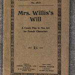 MRS WILLIS'S WILL adapted by Emile Souvestre