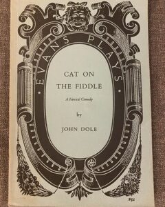 CAT ON THE FIDDLE by John Dole