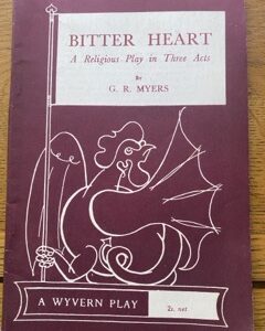 BITTER HEART by G R Myers
