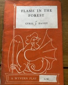 FLAME IN THE FOREST by Cyril J Davey