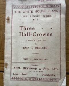 THREE HALF-CROWNS by John J Melluish