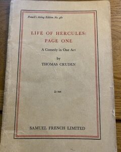 LIFE OF HERCULES: PART ONE by Thomas Cruden