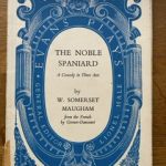 NOBLE SPANIARD, THE by W Somerset Maugham