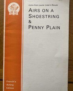 AIRS ON A SHOESTRING & PENNY PLAIN by Michael Flanders & Donald Swann