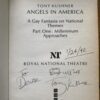 ANGELS IN AMERICA - PART ONE by Tony Kushner - SIGNED BY AUTHOR - Image 2
