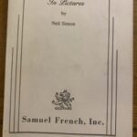 I OUGHT TO BE IN PICTURES by Neil Simon