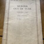 MURDER OUT OF TUNE by Falkland L Cary