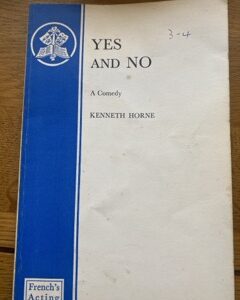 YES AND NO by Kenneth Horne
