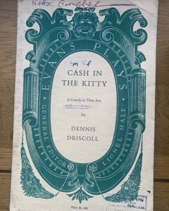 CASH IN THE KITTY by Dennis Driscoll
