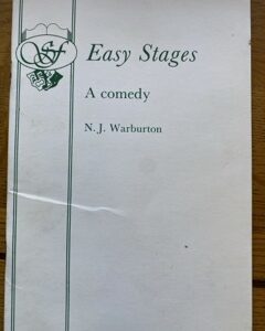 EASY STAGES by N J Warburton