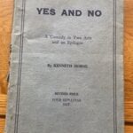 YES AND NO by Kenneth Horne