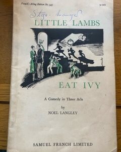 LITTLE LAMBS EAT IVY by Noel Langley