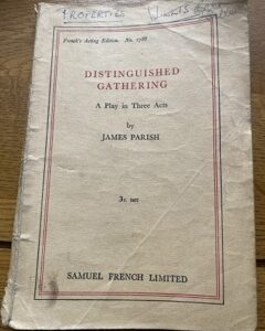 DISTINGUISHED GATHERING by James Parish