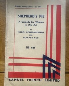 SHEPHERD'S PIE by Mabel Constanduros & Howard Agg