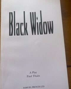 BLACK WIDOW by Paul Thain