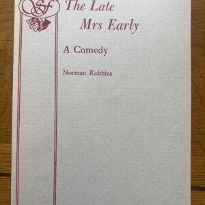 LATE MRS EARLY, THE by Norman Robbins