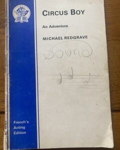 CIRCUS BOY by Michael Redgrave