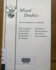 MIXED DOUBLES by Various writers