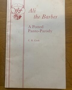 ALI THE BARBER by C R Cook
