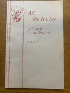 ALI THE BARBER by C R Cook