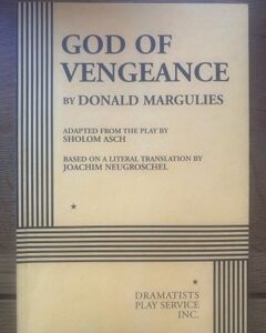 GOD OF VENGEANCE by Donald Marguiles