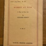 WOMEN AT WAR by Edward Percy