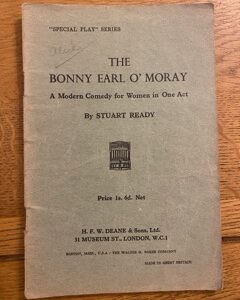 BONNY EARL O'MORAY, THE by Stuart Ready