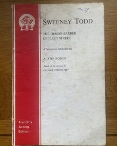 SWEENEY TODD by Austin Rosser