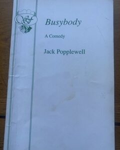 BUSYBODY by Jack Popplewell