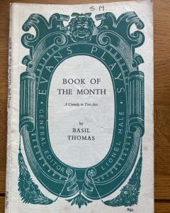 BOOK OF THE MONTH by Basil Thomas