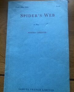 SPIDER'S WEB by Agatha Christie